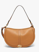 Sac Port� �paule Celeste Cuir Lancel Marron celeste A14230