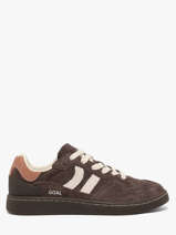 Sneakers En Cuir Coolway Marron women 7623409