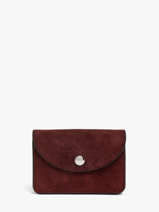 Porte-monnaie Cuir Paul marius Rouge la suite BASILSUI