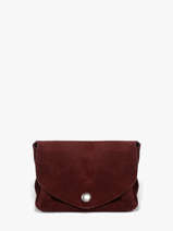 Porte-monnaie La Suite Cuir Paul marius Rouge la suite GUSTASUI