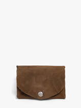 Portemonnee La Suite Leder Paul marius Beige la suite GUSTASUI