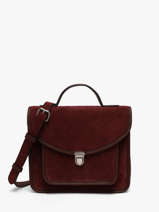 Cross Body Tas La Suite Leder Paul marius Rood la suite GEORGSUI