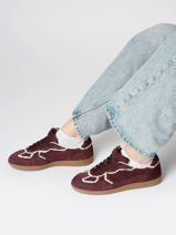 Sneakers Tb.490 En Cuir Alohas Rouge women 10082303-vue-porte