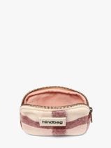 Portemonnee Hindbag Roze tartan TA-vue-porte