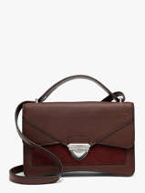 Sac Bandouli�re La Suite Cuir Paul marius Rouge la suite MGEORSUI