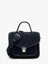 Sac Bandouli�re La Suite Cuir Paul marius Bleu la suite GEORXSUI
