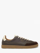 Sneakers Uit Leder Faguo Bruin men 26CG3210
