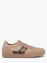 Sneakers En Cuir Gabor Beige women 6