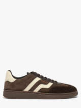 Sneakers Uit Leder Gant Bruin men 33638375