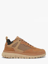 Sneakers Uit Leder Palladium Beige men 4340252