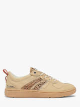 Sneakers Uit Leder Palladium Beige women 74485257