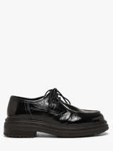 Derby Veterschoenen Uit Leder We do Zwart women CO22346