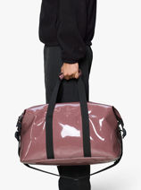Hilo Weekend Bag - Sac De Voyage Cabine Rains Rose travel 14200-vue-porte