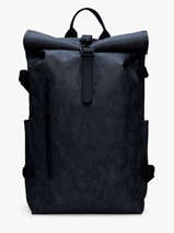 Rolltop Rucksack Large - Sac � Dos Rains Bleu city 14590