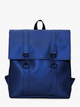 Msn Bag Mini - Sac � Dos 1 Compartiment Rains Bleu city 13310