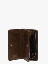 Portefeuille Bcbg Cuir Lancel Marron bcbg A14019-vue-porte