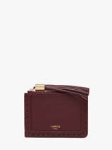 Porte-cartes Premier Flirt Cuir Lancel Violet premier flirt A14033