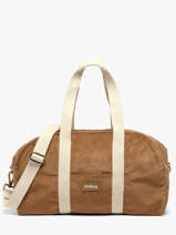 Sac Port� �paule Charlie Velours C�tel� Hindbag Marron velours V
