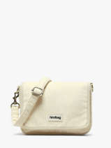 Cross Body Tas Velours Ribfluweel Hindbag Beige velours V