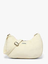 Cross Body Tas Rosa Ribfluweel Hindbag Beige velours V