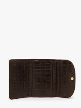 Portefeuille Leder Lancaster Bruin exo 11-vue-porte