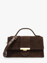 Sac Bandouli�re Suede Exo Lancaster Marron suede exo 63