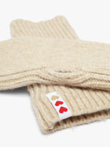 Gants Pieces Blanc aura 17166766-vue-porte
