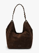 Sac Port� �paule Leather Biba Marron leather ENO1L