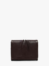Portefeuille Cuir Biba Marron leather BUY3L