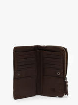 Portefeuille Leder Biba Bruin leather ENO2L-vue-porte