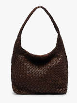 Sac Port� �paule Heritage Cuir Biba Marron heritage KIL1L