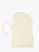 Balaclava Muts Wol En Polyester Pieces Wit nambi 17154954