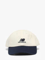 Casquette New balance Blanc caps unisex LAH53003