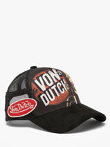 Casquette Von dutch Beige accessoires SUBL21-vue-porte