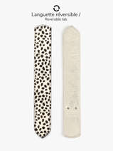 Languette Fantaisie Agn�s Etrier Blanc agnes EAGN121A