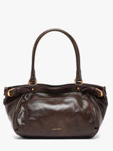 Sac Shopping Lune Cuir Vanessa bruno Marron lune 7V40921