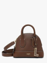 Sac Bandouli�re Belleville Cuir Lancel Marron belleville A13735