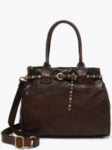 Sac � Main Poppi Cuir Campomaggi Marron poppi 41020ND