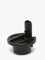 Bouchon � Paille Rabattable Dopper Noir accessoires FLIPSTRA-vue-porte