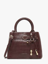 Sac � Main Lauren Effet Croco Laurent david Rouge ld bags 119