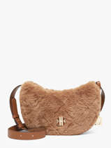 Sac Bandouli�re Polly Laurent david Beige ld bags 114