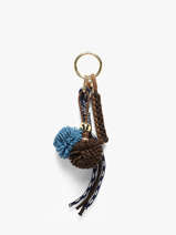 Tashengsel Viamailbag Veelkleurig short charm POMPOM