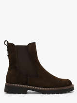 Bottines En Cuir Tamaris Marron women 47