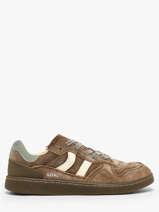 Sneakers Uit Leder Coolway Bruin men 8633811