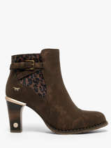 Bottines � Talon Mustang Marron women M0012002