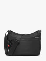 Sac Bandouli�re Inner City Upgrade Polyester Hedgren Noir inner city upgrade HIC01S