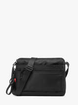 Sac Bandouli�re Eye Polyester Recycl� Hedgren Noir inner city upgrade HIC176