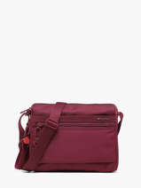 Sac Bandouli�re Eye Polyester Recycl� Hedgren Violet inner city upgrade HIC176