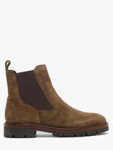 Chelsea Boots En Cuir Another trend Vert women 57001111