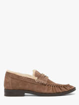 Mocassins Uit Leder Another trend Beige women 57071147